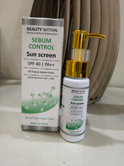 Sebum Control Sunscreen SPF 40 | PA++