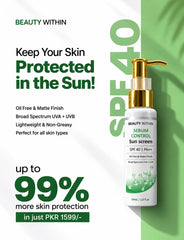 Sebum Control Sunscreen SPF 40 | PA++