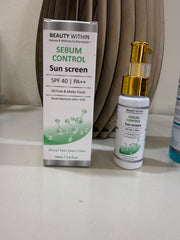 Sebum Control Sunscreen SPF 40 | PA++